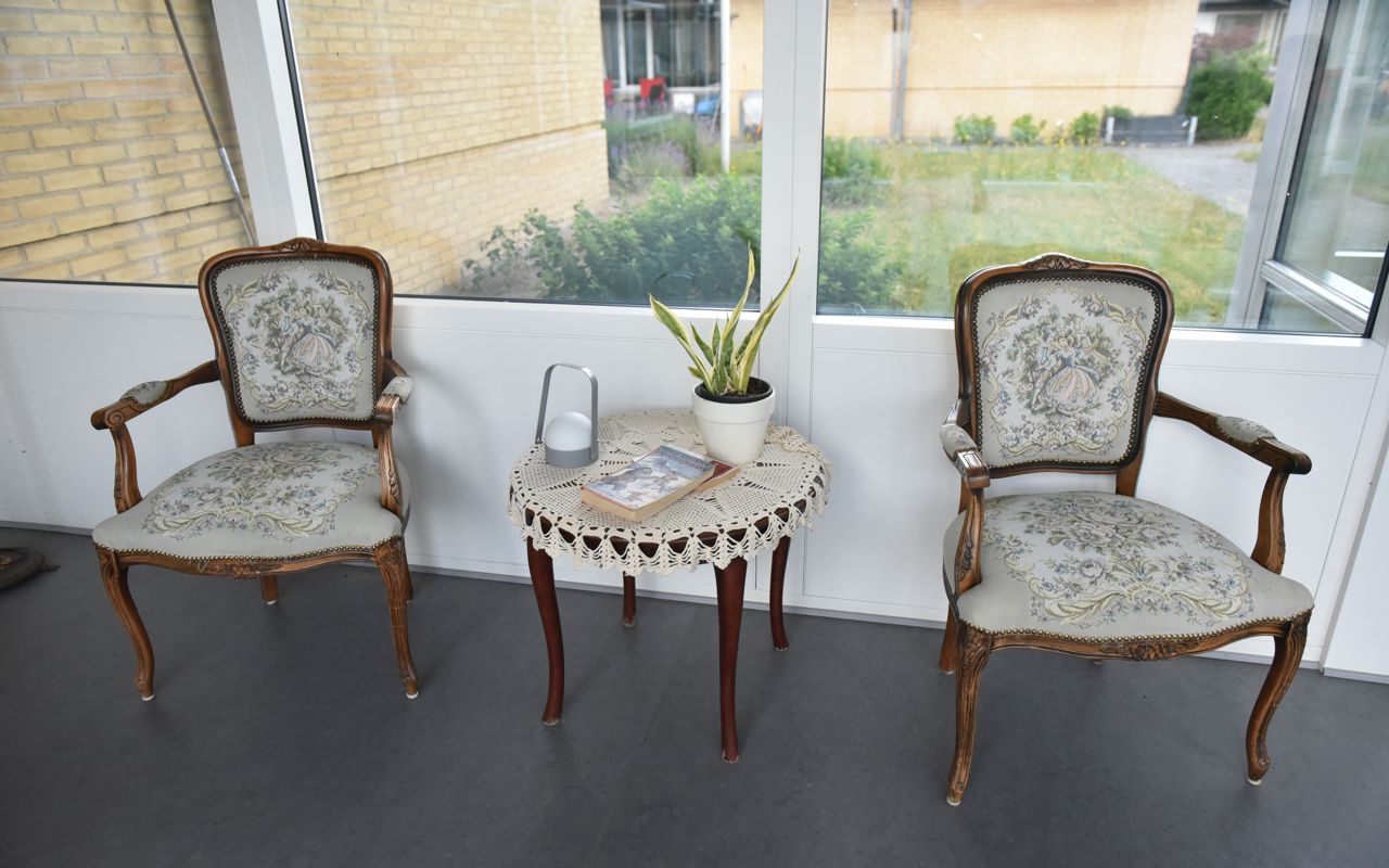 Fællesområde på Åbakken