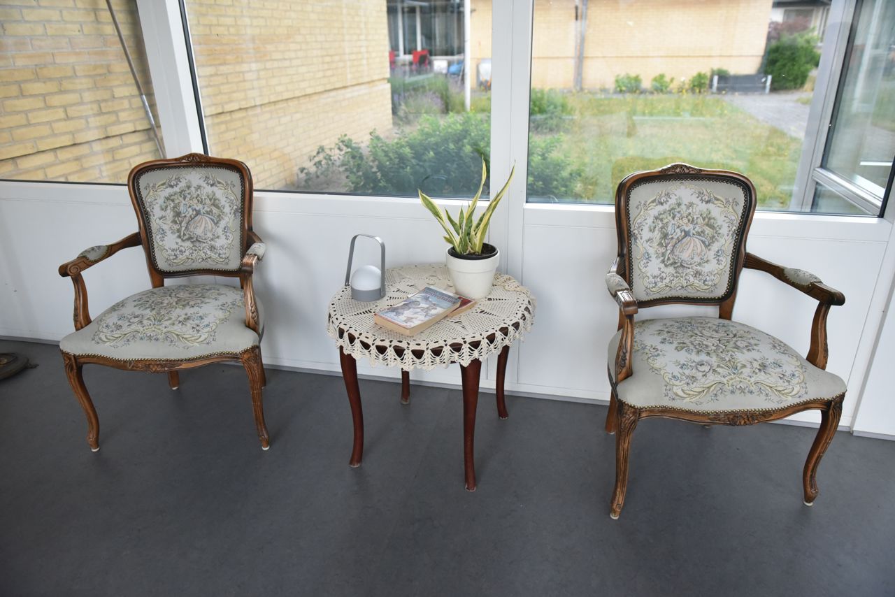 Fællesområde på Åbakken