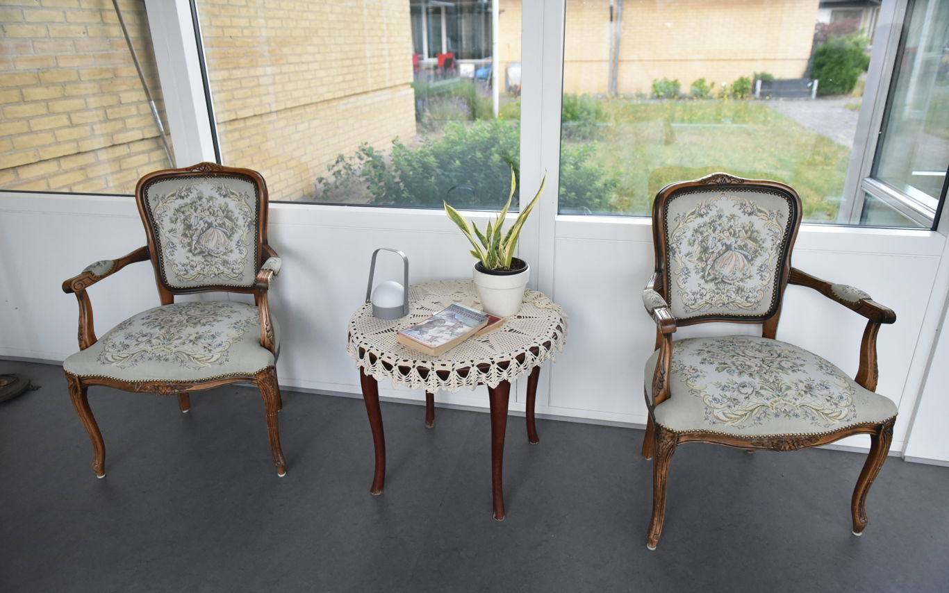 Fællesområde på Åbakken